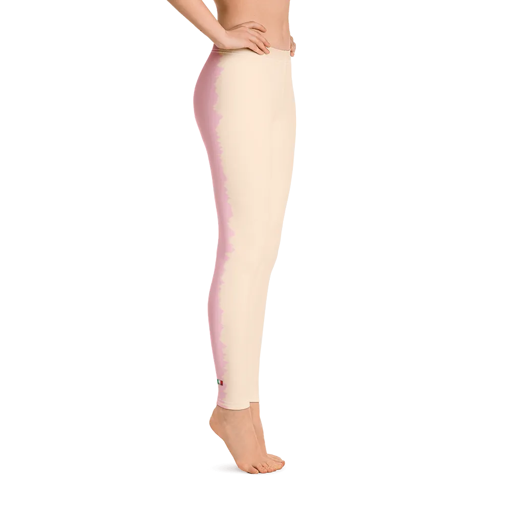 #3ba26790 - Tangerine Sweet Cherry Swirl - ALTINO Fashion Sports Leggings