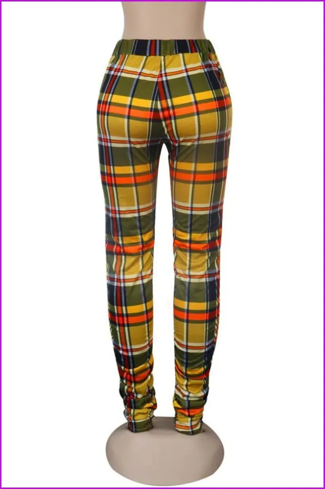 Casual Printed Straight Stacked Sweatpants WomensDE923