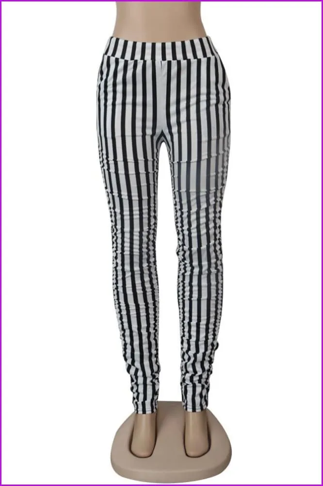 Casual Printed Straight Stacked Sweatpants WomensDE923