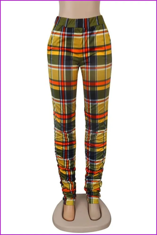 Casual Printed Straight Stacked Sweatpants WomensDE923