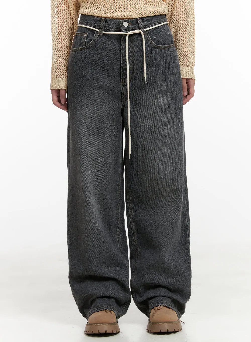Kay String Baggy Jeans CL431