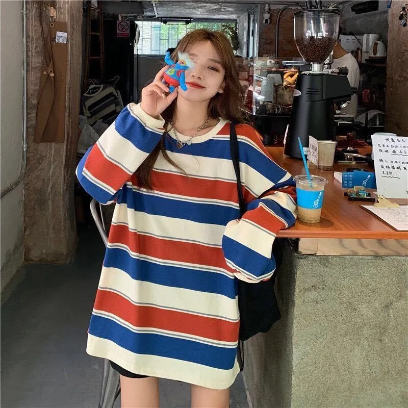 Long Sleeve Streetwear Oversized top