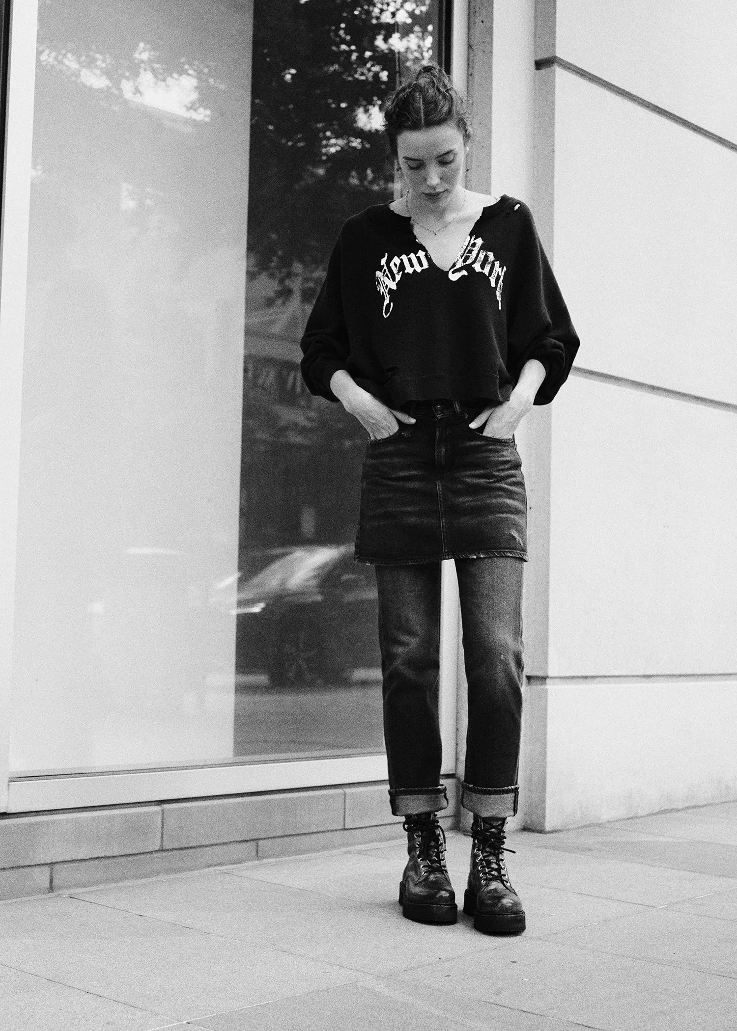 NY Crop Sweatshirt