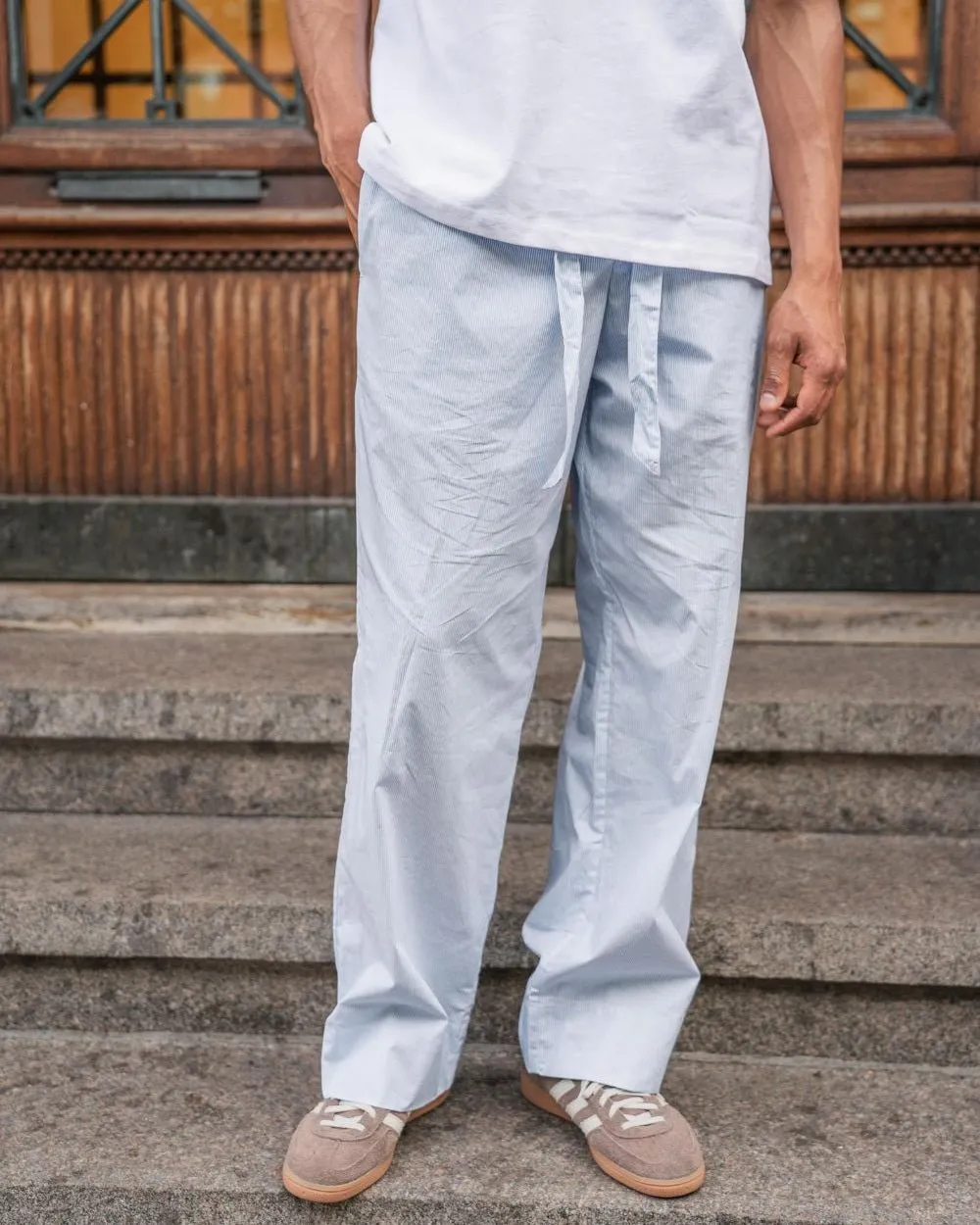 Pyjamas Pants Blå stribet