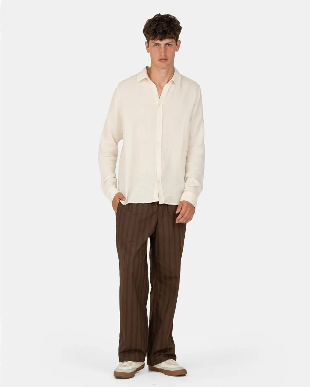 Pyjamas Pants Brun stribet