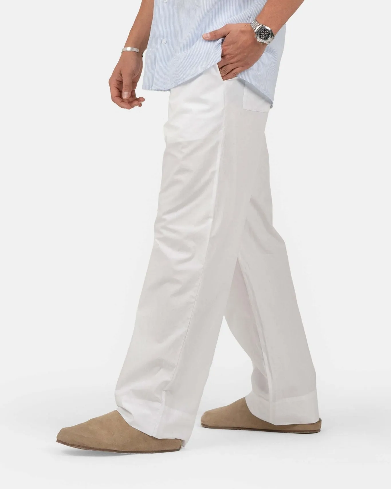 Pyjamas Pants Hvid