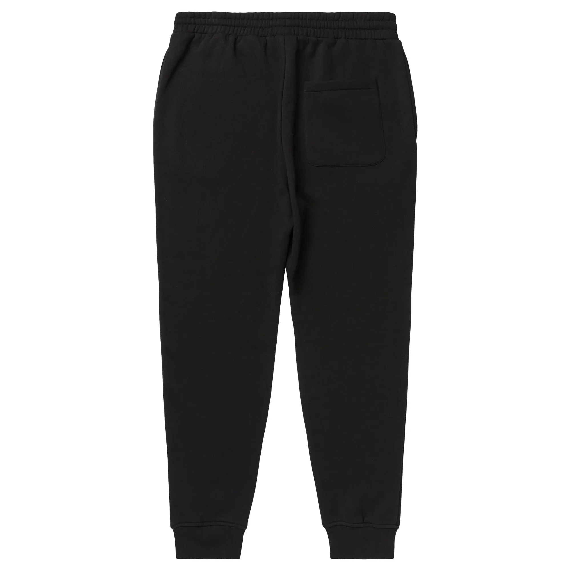 STACKED MULTI LOGO JOGGER SWEATPANTS - BLACK