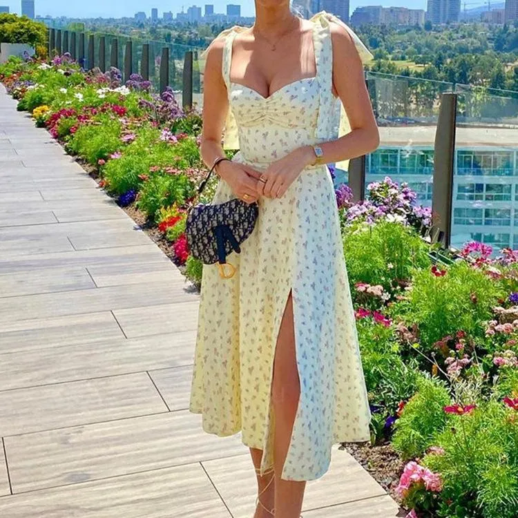 Summer Sexy Straps Backless Long Dresses