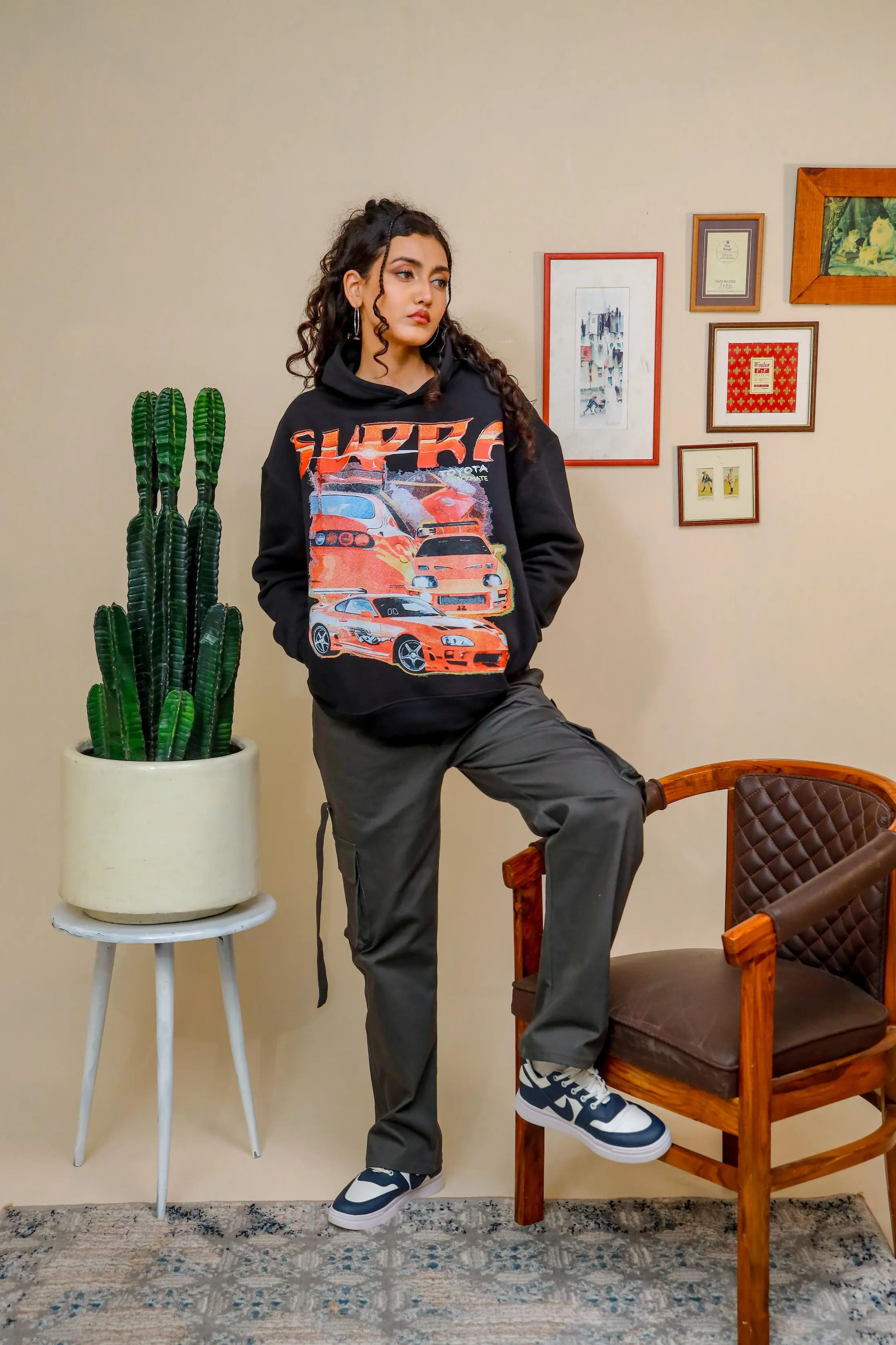 SUPRA OVERSIZED HOODIE
